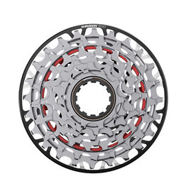 SRAM SRAM XX Downhill XS-797 T-Type Cassette - 7-Speed, 10-24t, For XD Driver, Silver