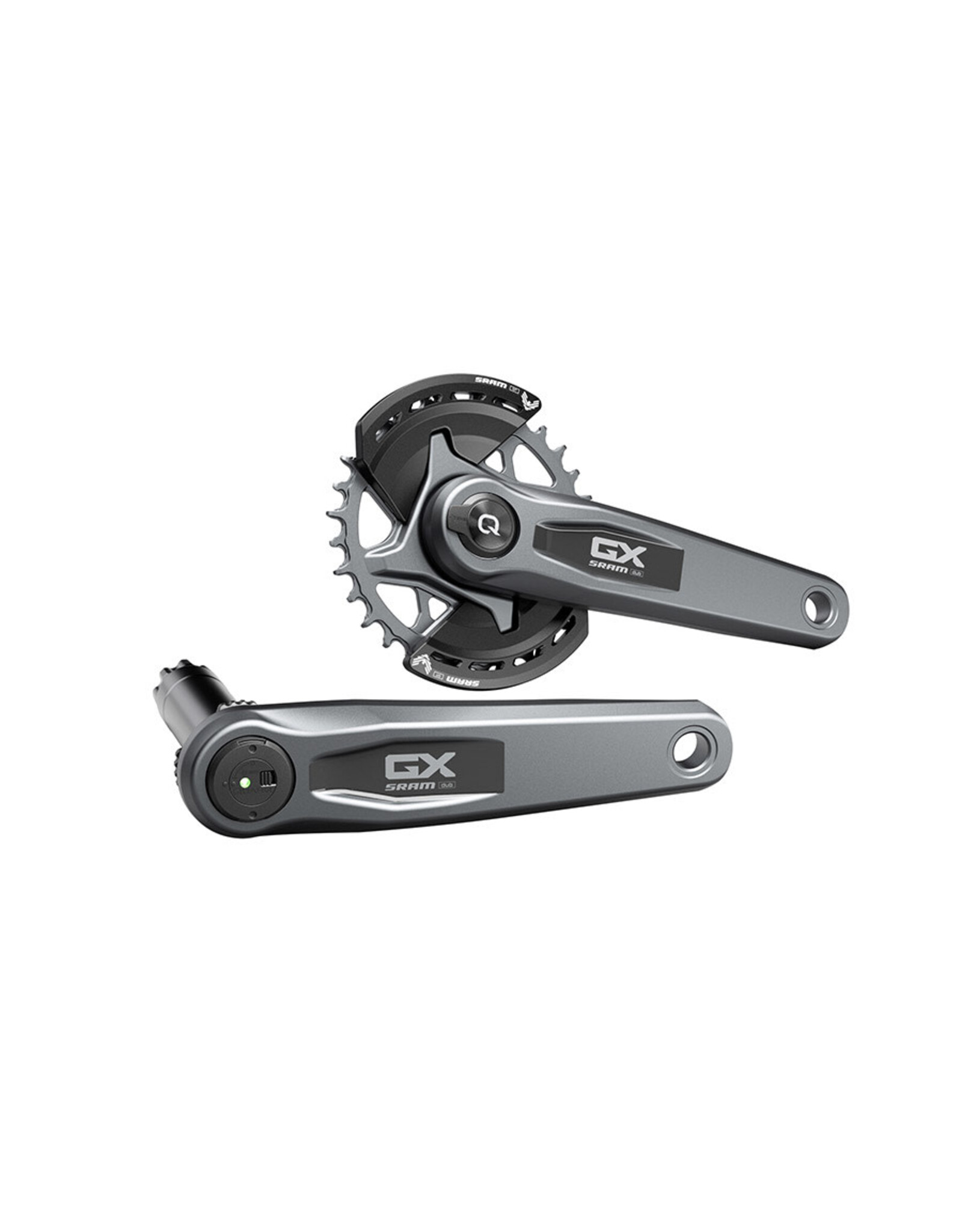 SRAM SRAM, GX Eagle Powermeter D1, Power Meter Crankset, Speed: 12, Spindle: 28.99mm, BCD: Direct Mount SRAM 8 Bolt, 32, DUB, 165mm, Grey, Boost
