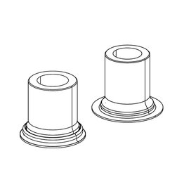 Zipp Zipp, Rear End Caps for ZM2 SL, 12x148 Microspline