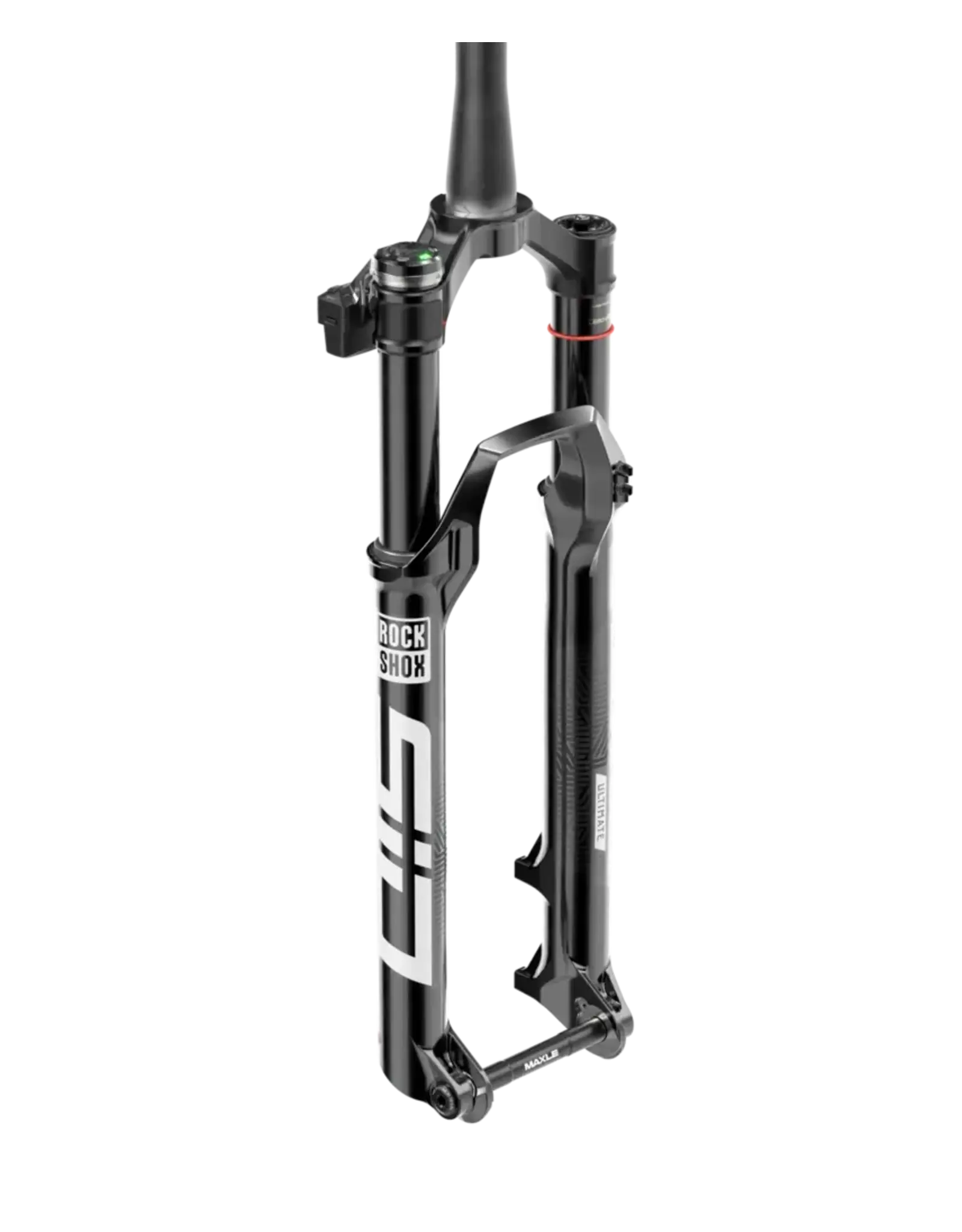 RockShox Rockshox SID Ultimate Flight Attendant SBC Race Day - 3P 29"Boost 15X110 120mm Gloss Black, 44 offset Tapered DebonAir (Battery, USB-C Charger) D2