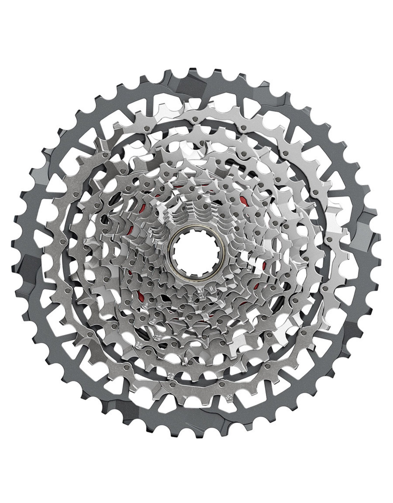 SRAM SRAM Rival XPLR XG-1351 Cassette - 13-Speed, 10-46t, For XDR Driver, Silver, E1