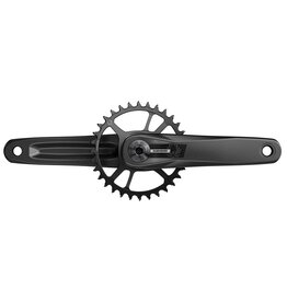 SRAM SRAM S200 Eagle Crankset - 165mm, 32t Steel Chainring, Aluminum Crankarms, DUB Spindle, Black, 52mm Chainline, B1