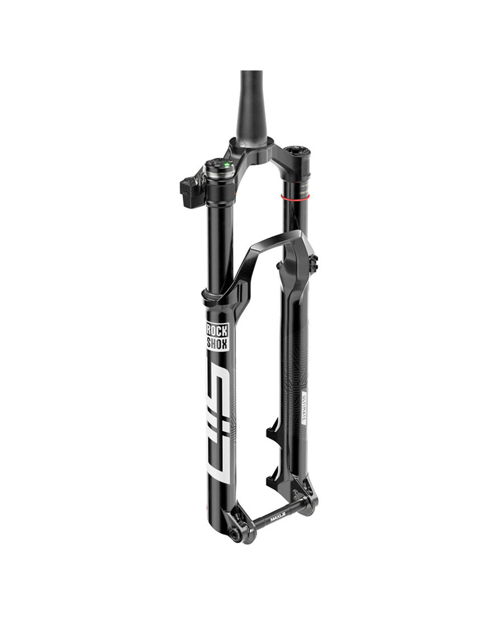 RockShox Rockshox SID Ultimate Flight Attendant SBC Epic Race Day - 3P 29"Boost 15X110 120mm Gloss Black, 44 offset Tapered DebonAir (Battery, USB-C Charger) D2