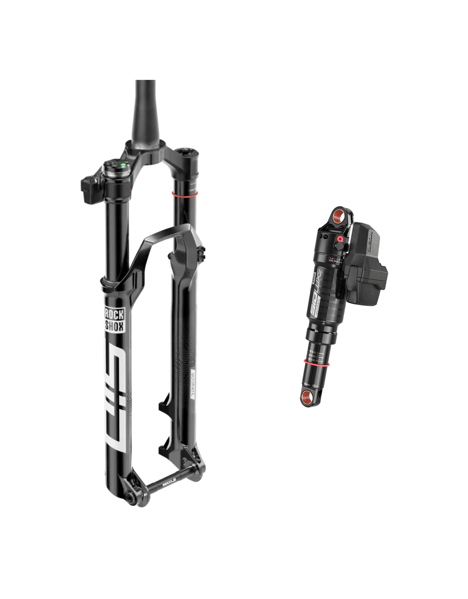 RockShox Rockshox SID & SIDLuxe Ultimate Flight Attendant Bundle, Specialized Epic 2024+, Black Fork and Rear Shock