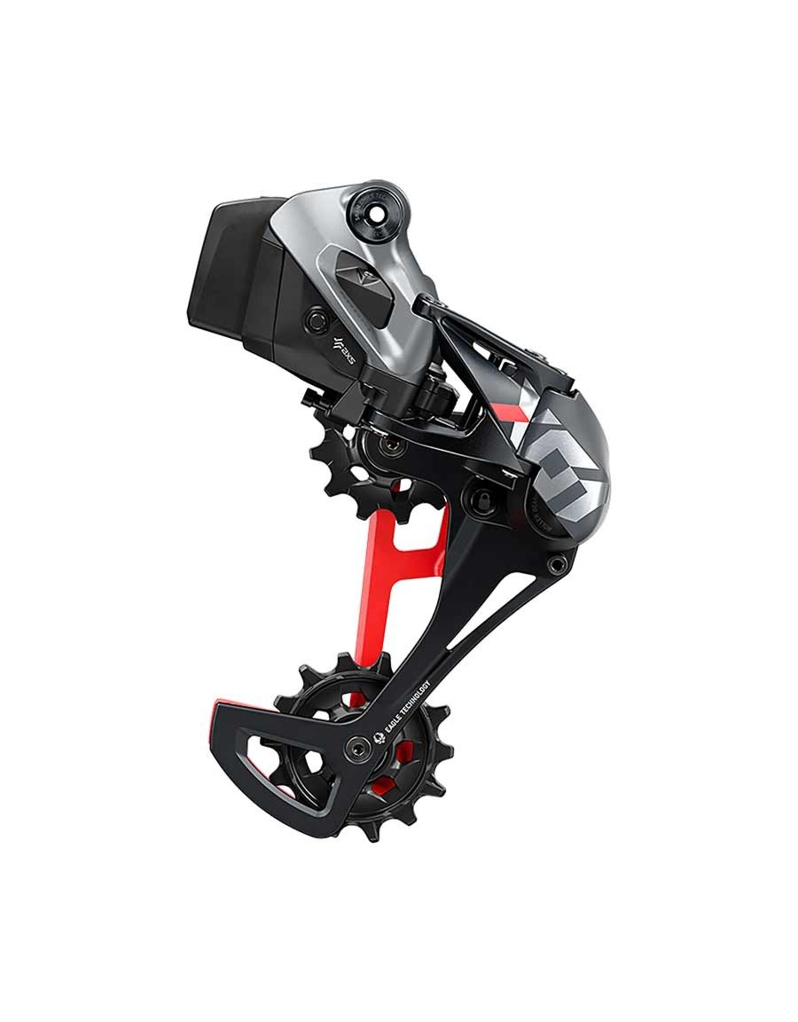 SRAM SRAM X01 Eagle AXS Rear Derailleur - 12-Speed, Long Cage, 52t Max, Battery Sold Separate, Black/Red
