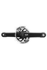SRAM SRAM XX Eagle T-Type AXS Power Meter Wide Crankset - 165mm, 12-Spd, 32t Chainring, Direct Mount, 2-Guards, PM DUB Spindle, Black, Q174