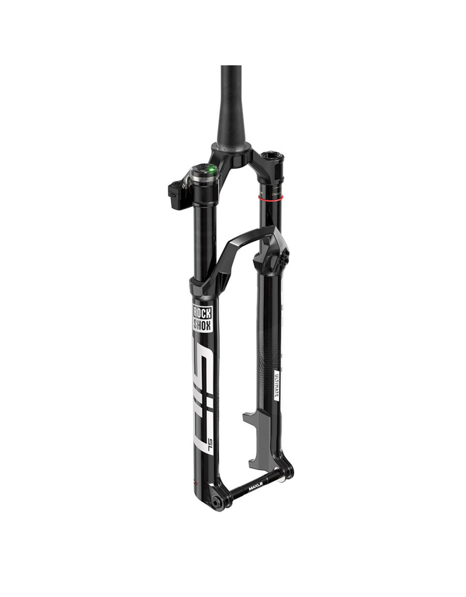 RockShox Rockshox SID SL Ultimate Flight Attendant Race Day Fork - 3P Crown 29" Boost™15X110 110mm Gloss Black 44offset Tapered DebonAir(ZipTieFender,Star nut,MaxleStealth,Battery,USB-C Charger)E2