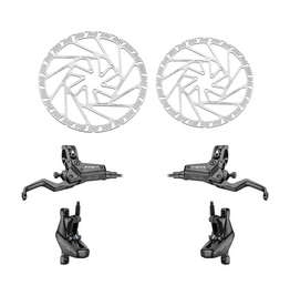 TRP TRP EVO Expert Brake Kit - Front & Rear (includes hoses, 203mm & 220mm Race Rotors)