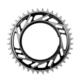 SRAM SRAM XPLR X-Sync Thread Mount Chainring - 12/13-Speed, Thread Mount (For XPLR AXS PM Spider), 6.5mm Offset, Black/Silver,