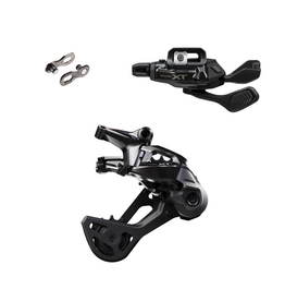 Shimano Shimano XT M8230 11-Speed I-Spec EV Upgrade Kit - Includes RD-M8230 11s Derailleur, SL-M8230-IR I-Spec EV Shifter, & SM-CN900-11 Quick-Link