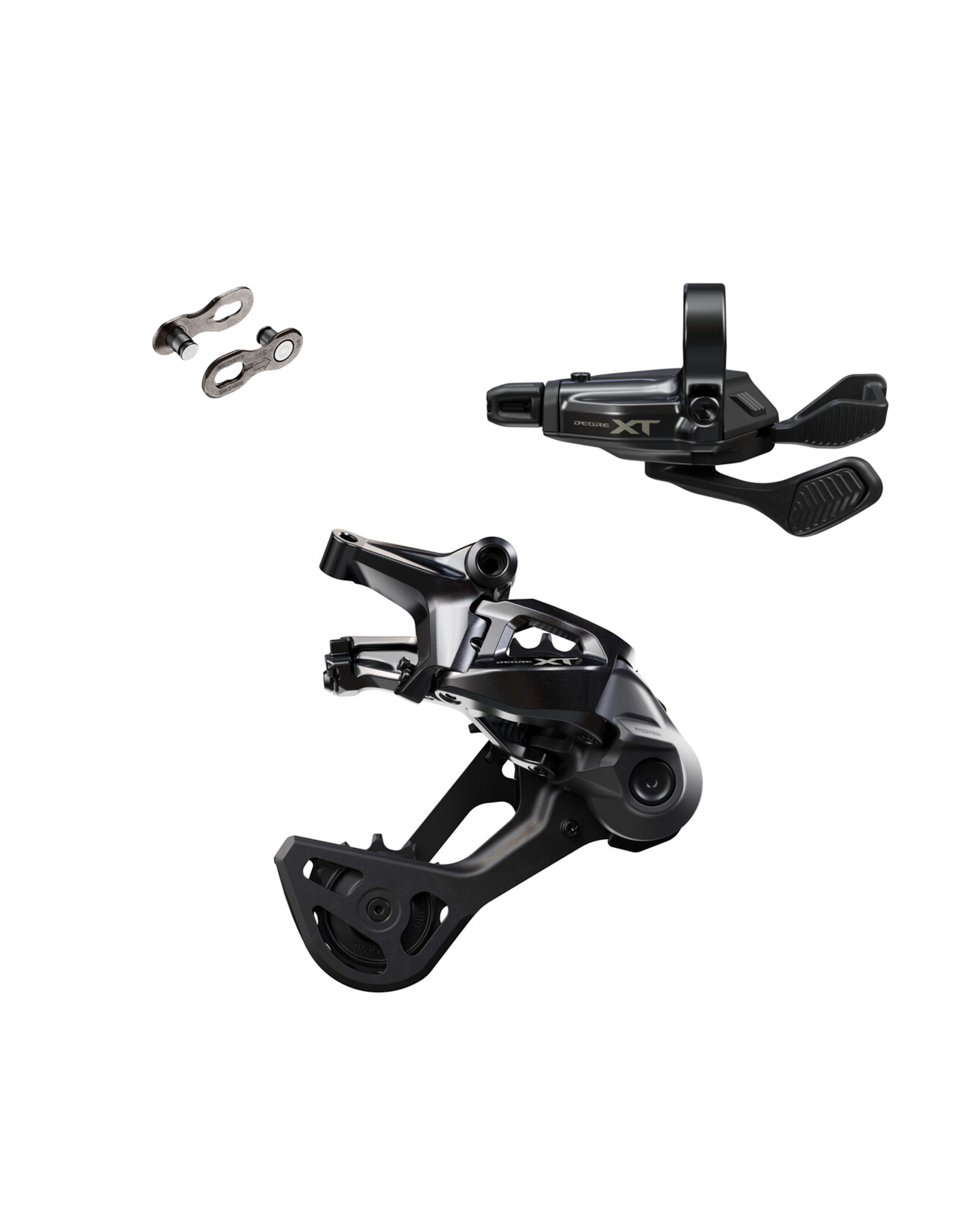 Shimano Shimano XT M8230 11-Speed Clamp Band Upgrade Kit - Includes RD-M8230 11s Derailleur, SL-M8230-R11 Shifter, & SM-CN900-11 Quick-Link