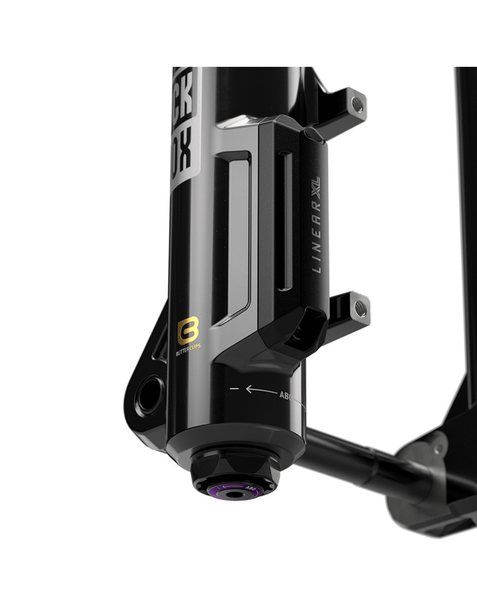 RockShox RockShox ZEB Ultimate Charger 3.2 RC2 Suspension Fork - 29", 180mm, Gloss Black, 15x110mm, 44mm Offset, Linear XL Air Spring, B1