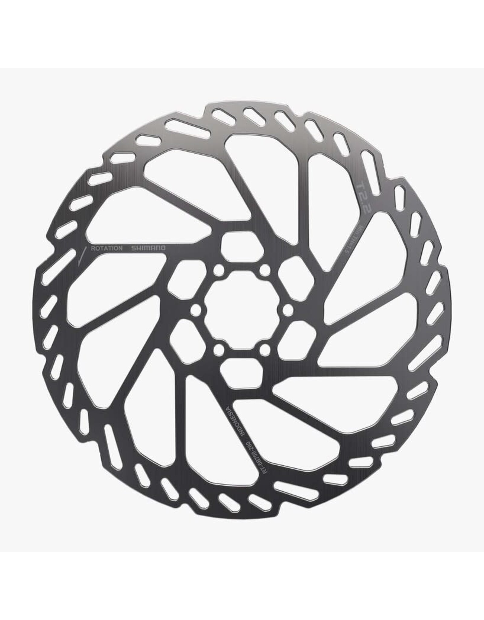 Shimano Shimano Deore XT 4-Piston Brake Upgrade Kit with Qty 2, 2.2mm Thick, 200mm Rotors