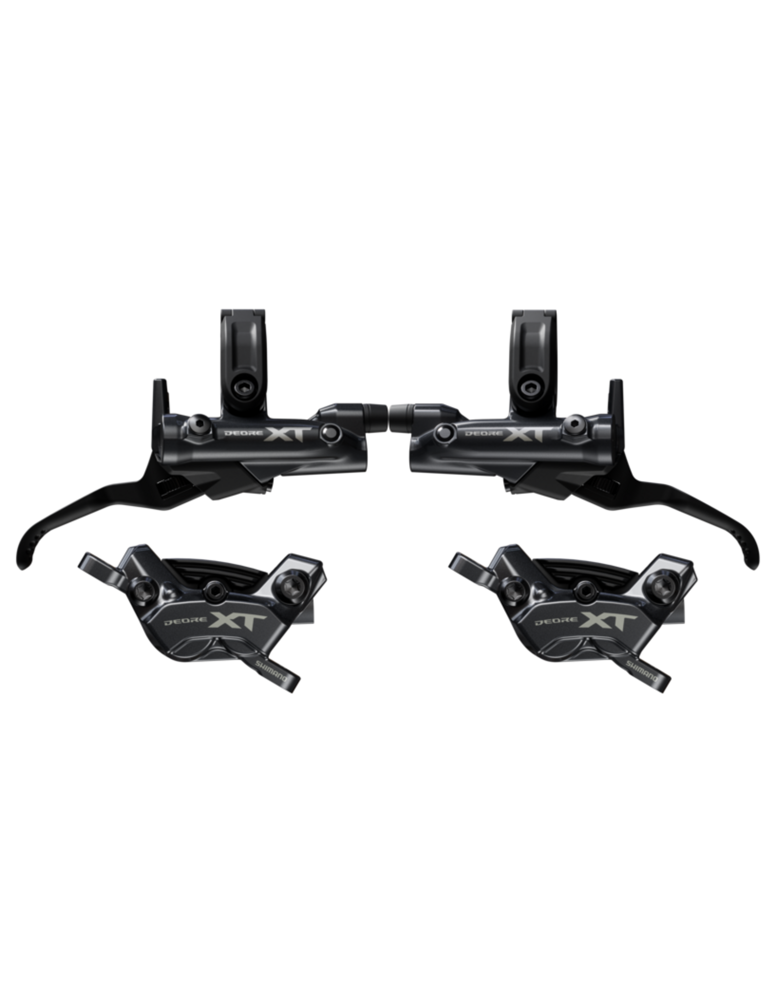 Shimano Shimano Deore XT 4-Piston Brake Upgrade Kit with Qty 2, 2.2mm Thick, 200mm Rotors