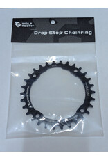Wolf Tooth Wolf Tooth 104 BCD Chainring - 30t, 104 BCD, 4-Bolt, Drop-Stop B, Black