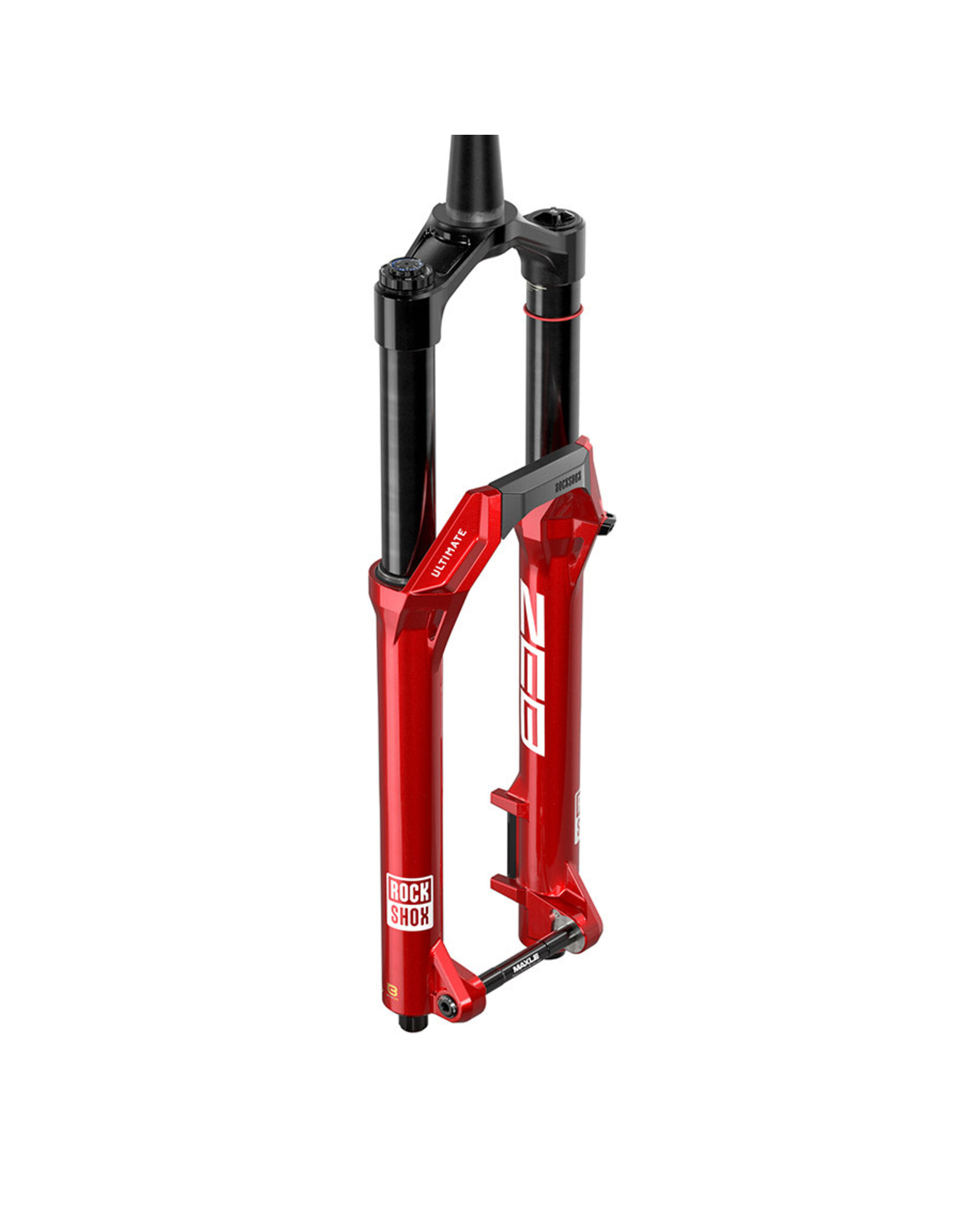 RockShox RockShox ZEB Ultimate Charger 3.2 RC2 Suspension Fork - 29", 180mm, 15x110mm, 44mm Offset, Linear XL Air Spring, Electric Red, B1
