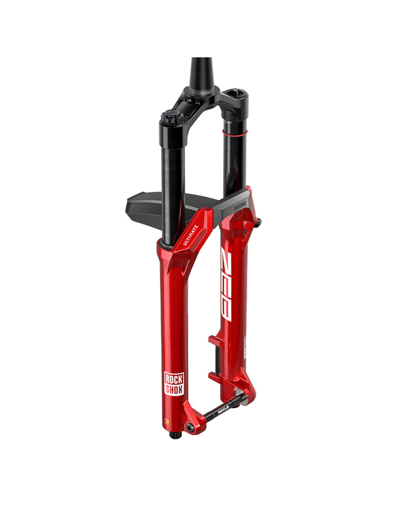 RockShox RockShox ZEB Ultimate Charger 3.2 RC2 Suspension Fork - 29", 180mm, 15x110mm, 44mm Offset, Linear XL Air Spring, Electric Red, B1