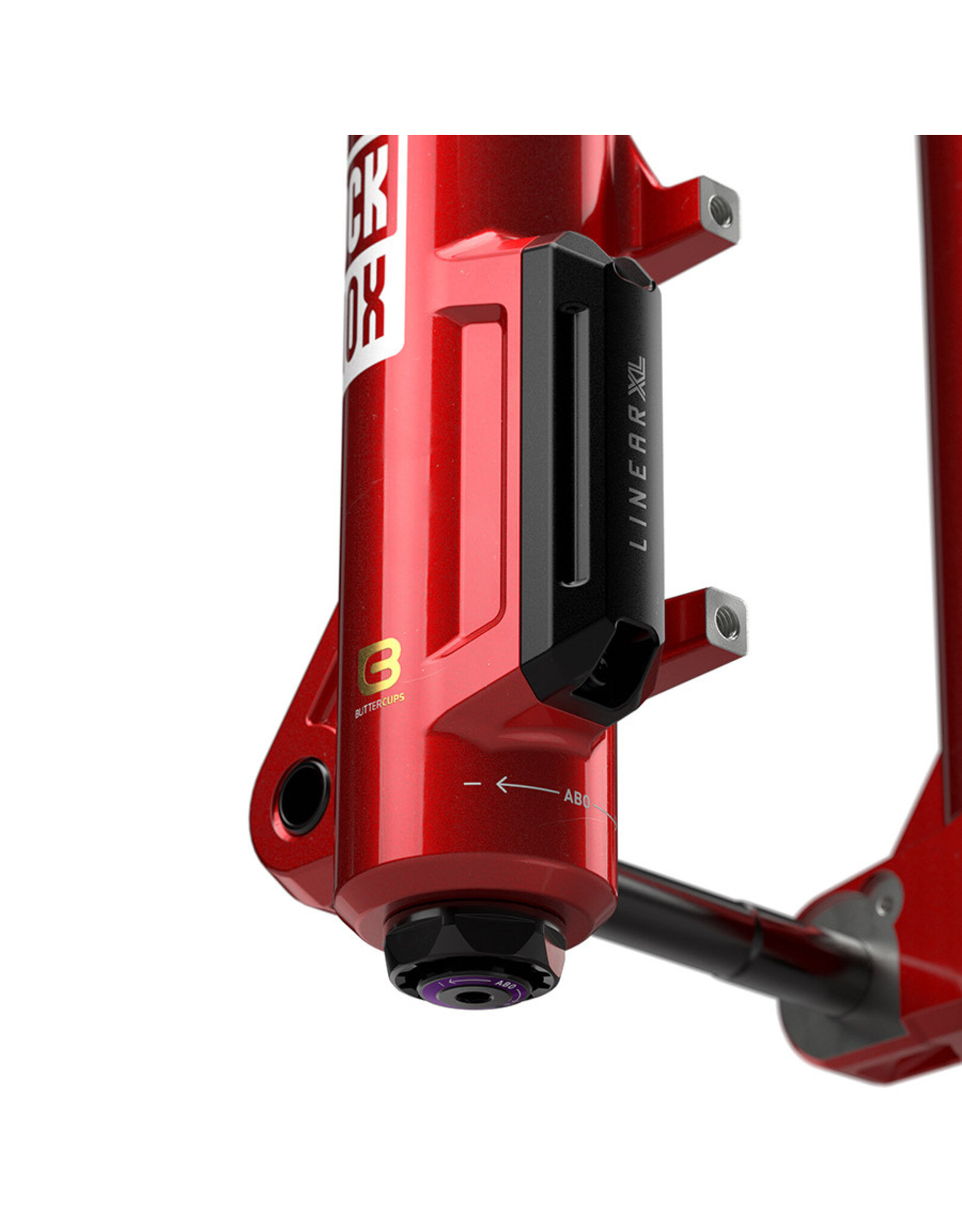 RockShox RockShox ZEB Ultimate Charger 3.2 RC2 Suspension Fork - 29", 180mm, 15x110mm, 44mm Offset, Linear XL Air Spring, Electric Red, B1