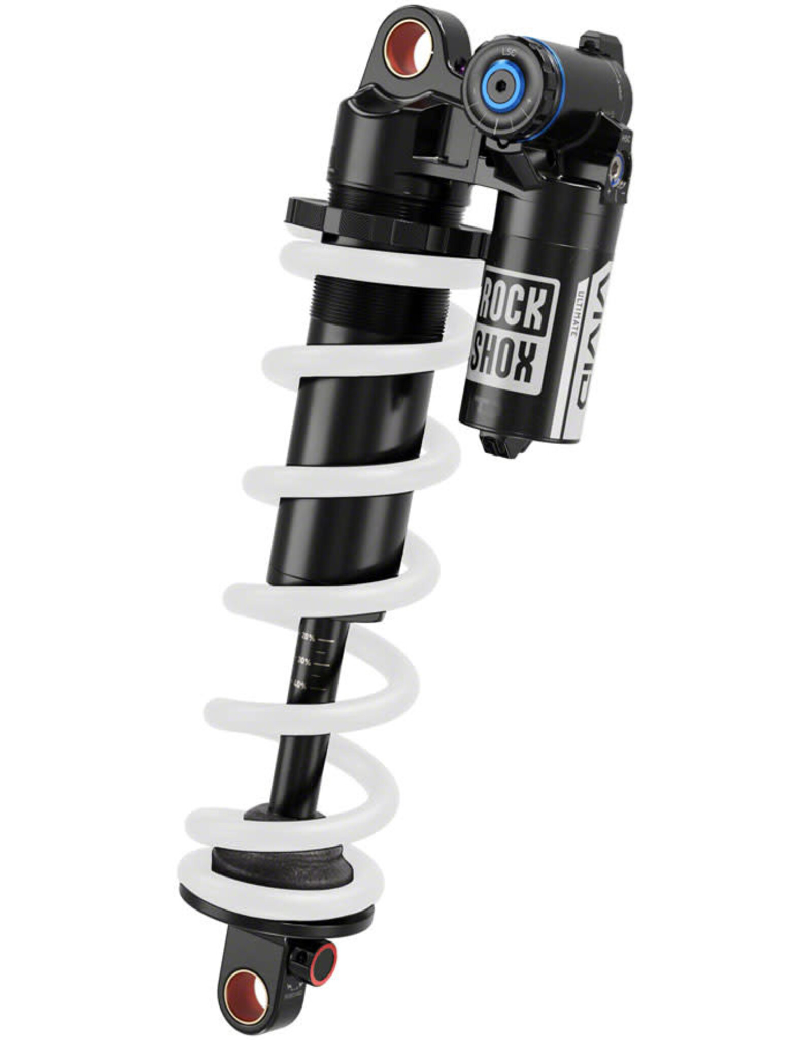 RockShox RockShox Vivid Coil Ultimate RC2T Rear Shock, Reb 55 / Comp 30, L/O2, Standard, C1 210 x 55