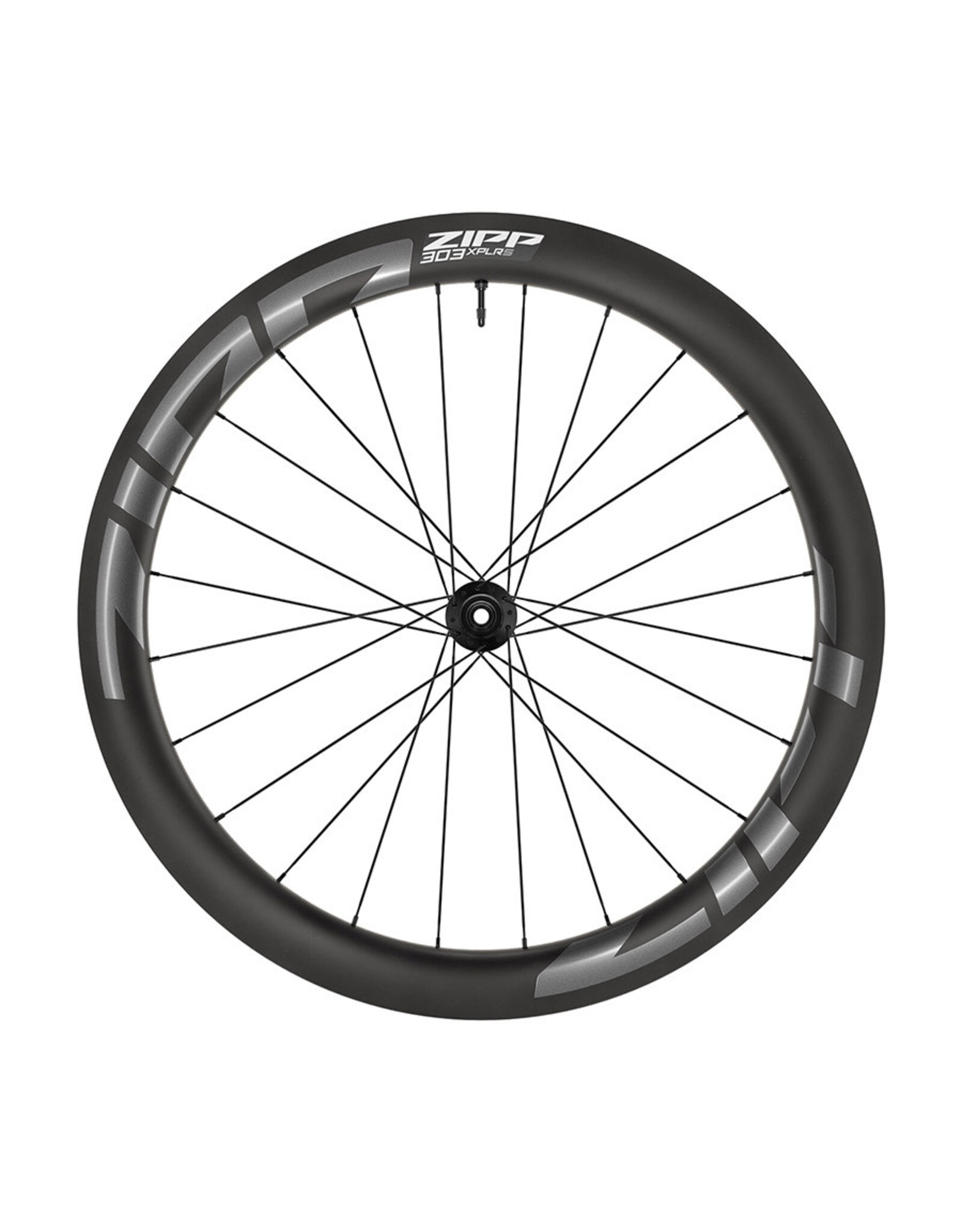 Zipp Speed Weaponry Zipp 303 XPLR S Wheelset - XDR - Center-Lock, Tubeless, Carbon, Black/Dark Gray, 700c, 12x100mm/12x142mm, B1