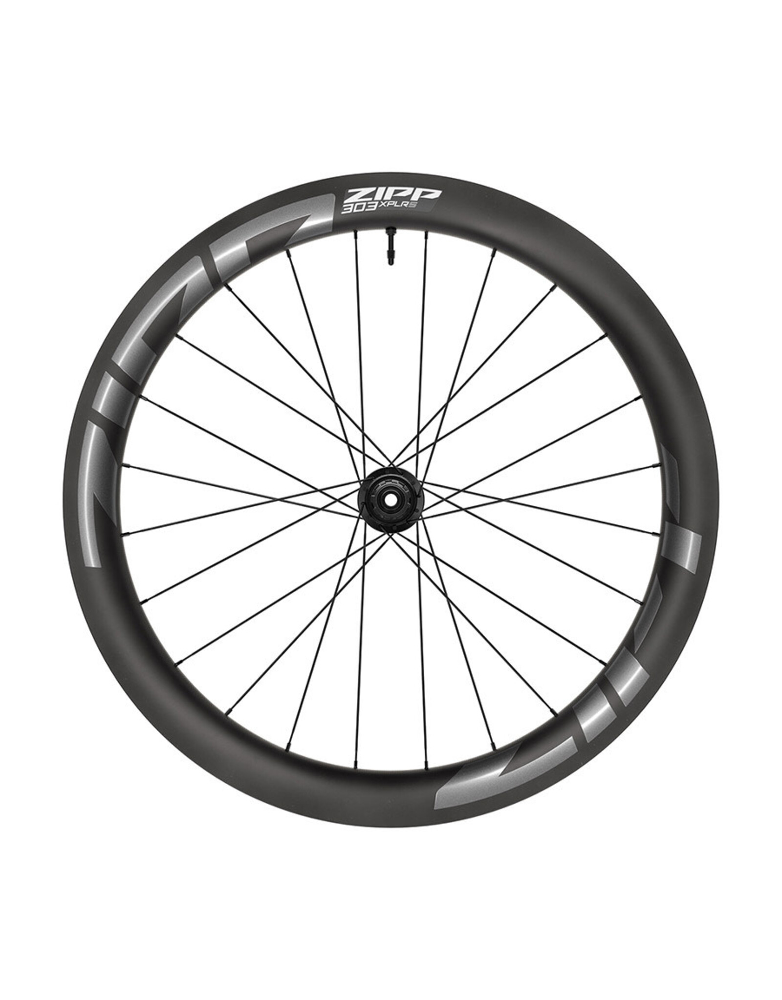 Zipp Speed Weaponry Zipp 303 XPLR S Wheelset - XDR - Center-Lock, Tubeless, Carbon, Black/Dark Gray, 700c, 12x100mm/12x142mm, B1