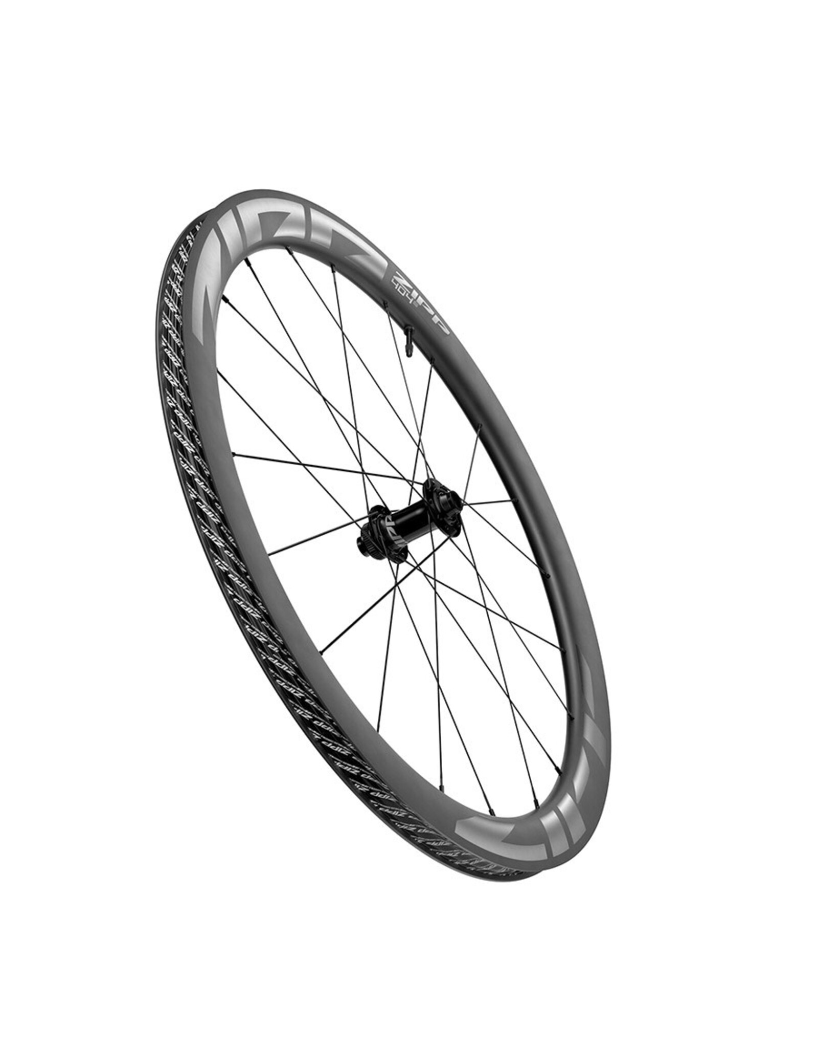 Zipp Speed Weaponry Zipp 404 S Rear Wheelset - XDR - Black/Dark Gray, 700, 12x100/12 x 142mm, Center-Lock, Tubeless, Carbon, A1