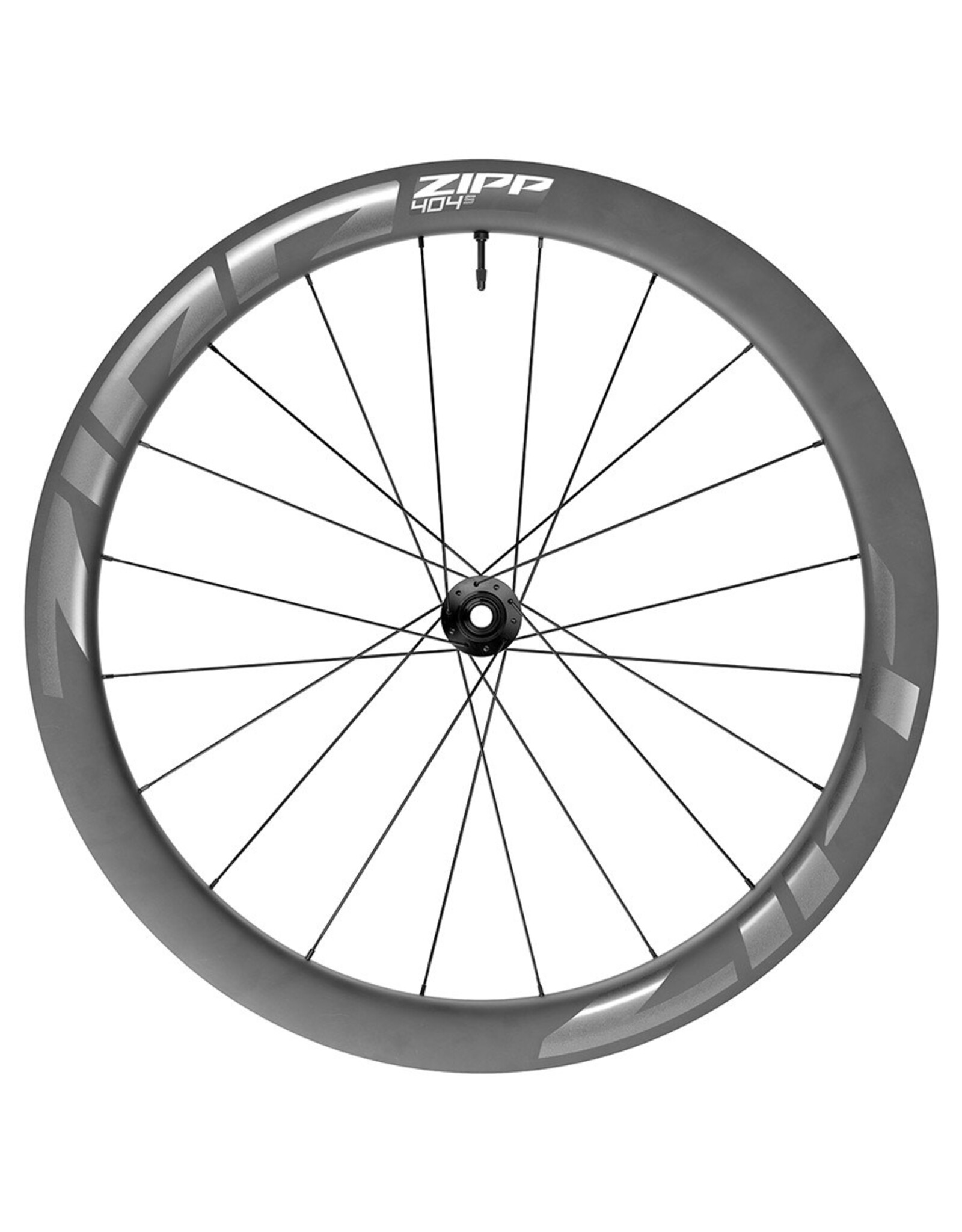 Zipp Speed Weaponry Zipp 404 S Rear Wheelset - XDR - Black/Dark Gray, 700, 12x100/12 x 142mm, Center-Lock, Tubeless, Carbon, A1
