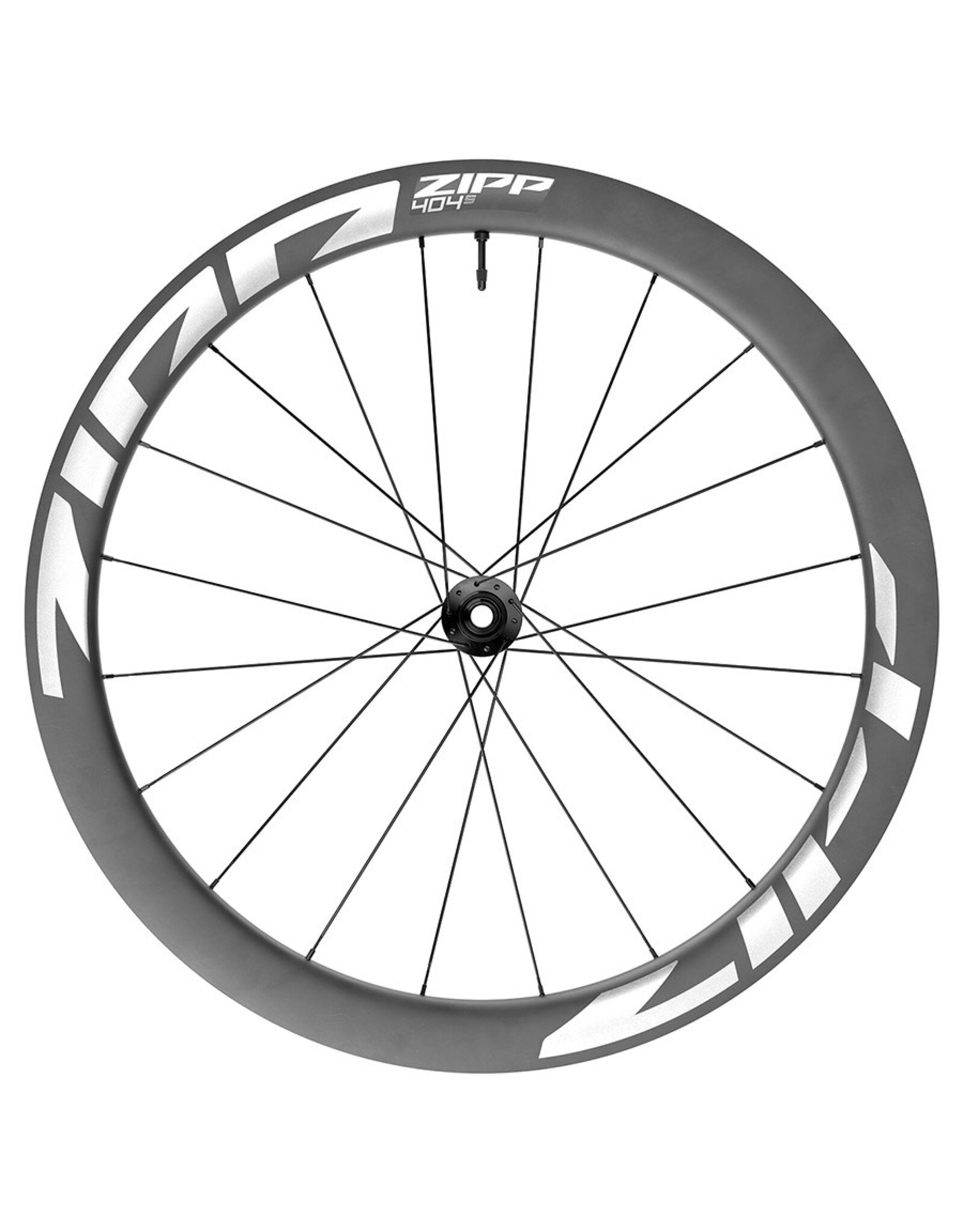Zipp Speed Weaponry Zipp 404 S Rear Wheelset - HG - White, 700, 12x100/12 x 142mm, Center-Lock, Tubeless, Carbon, A1