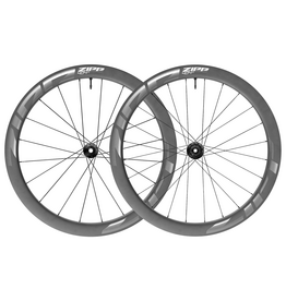 Zipp Speed Weaponry Zipp 404 S Rear Wheelset - HG - Black/Dark Gray, 700, 12x100/12 x 142mm, Center-Lock, Tubeless, Carbon, A1