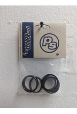 Problem Solvers Problem Solvers Headset Stack Spacer - 28.6, 3mm (1), 5mm (1), 10mm (3), Aluminum, Black, Assorted 5 Piece Kit