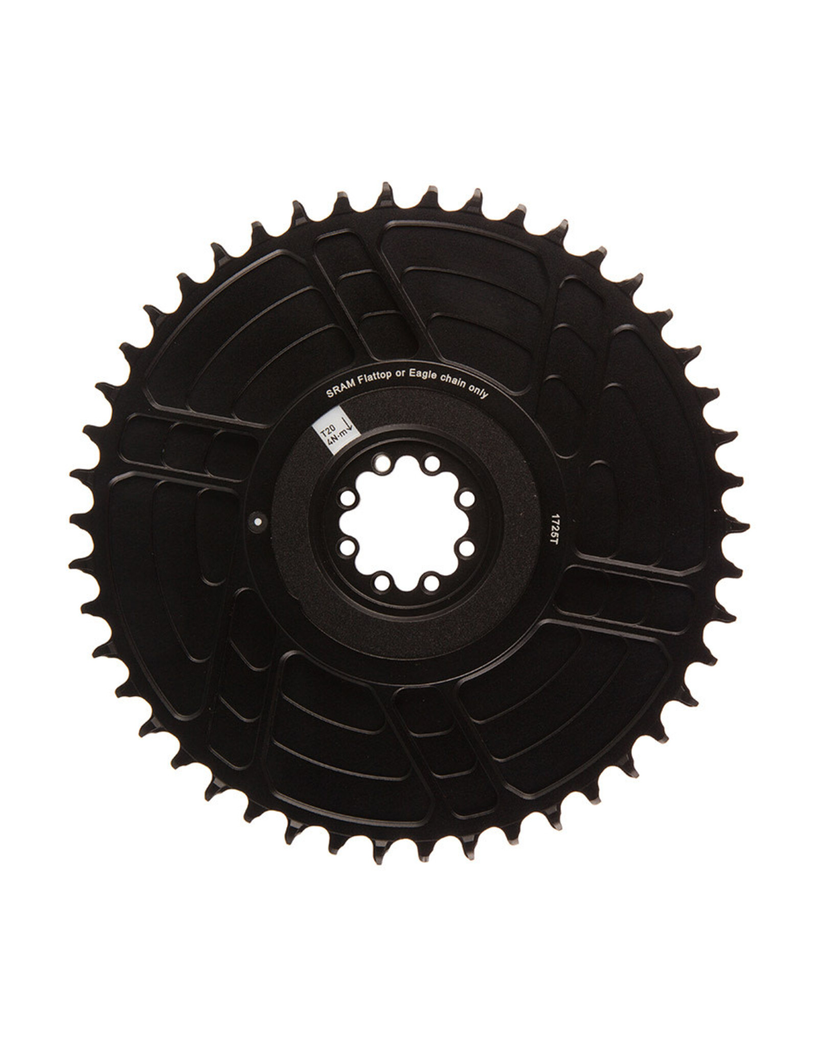 SRAM SRAM RED Aero X-Sync Direct Mount Chainring - 46t, 12-Speed, 8-Bolt Direct Mount, 6.5mm Offet, Black, E1