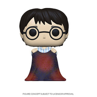 Harry Potter: Harry w/ Invisibility Cloak Funko POP! (PREORDER) - Throne of Toys