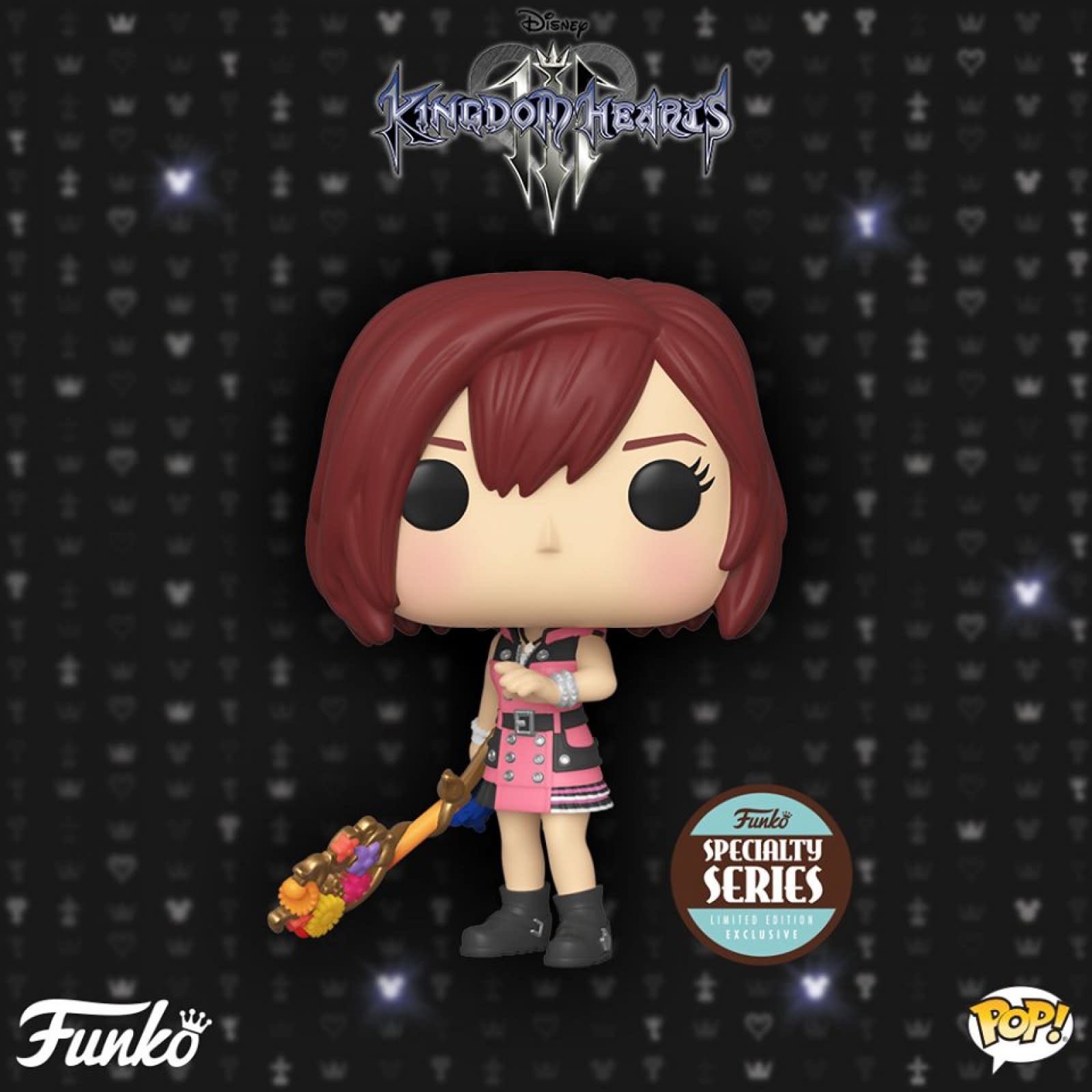 Kingdom Hearts Kairi With Keyblade Specialty Series Funko Pop 624 Throne Of Toys