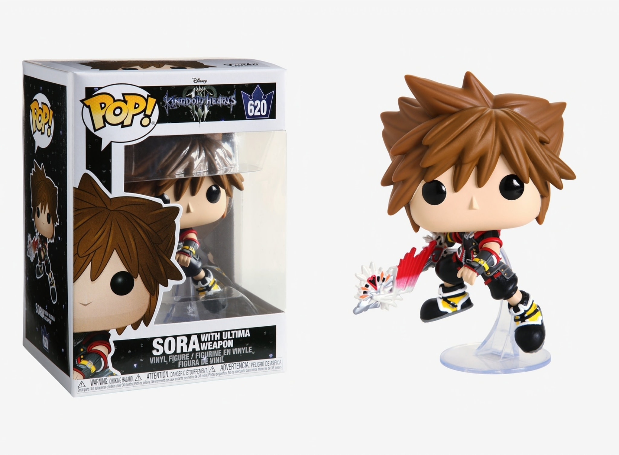 Kingdom Hearts Sora With Ultimate Weapon Funko Pop 6 Throne Of Toys
