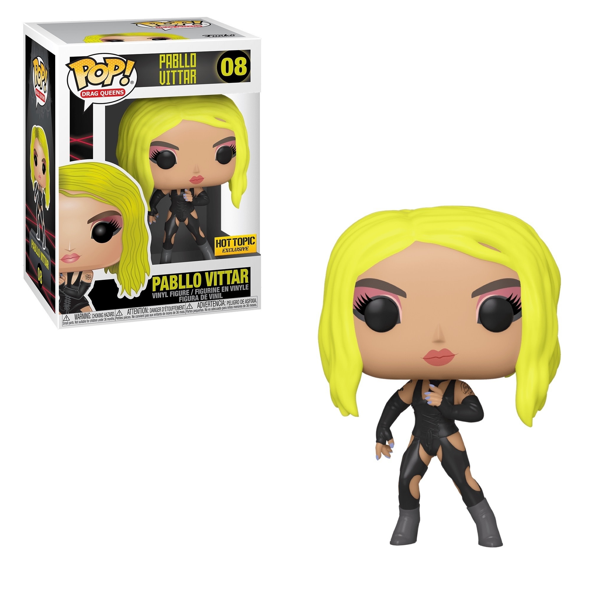 Drag Queens Pabllo Vittar Hot Topic Exclusive Funko Pop 08 Throne Of Toys