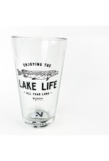 Northern Glasses Lake Life Fishing Pint