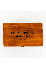 Peter Pauper Press Studio Series Letterpress Stamp Set