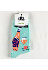 Sock It To Me Women's Crew: Rose All Day