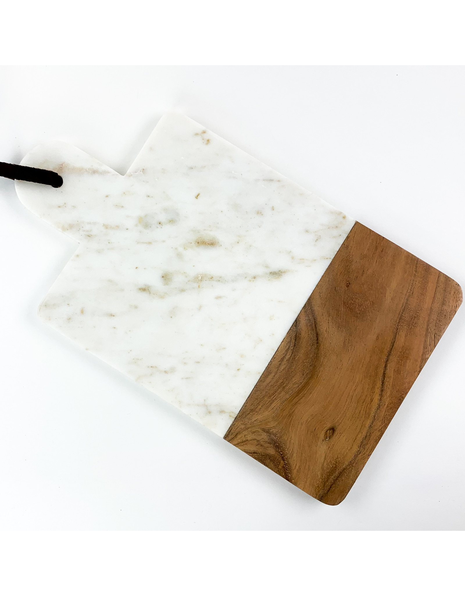 Now Designs Serving Paddle White Marble
