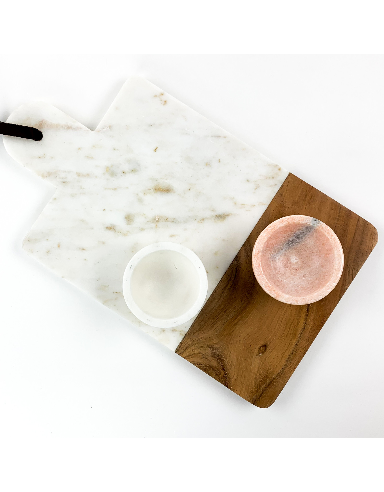 Now Designs Serving Paddle Pink Marble