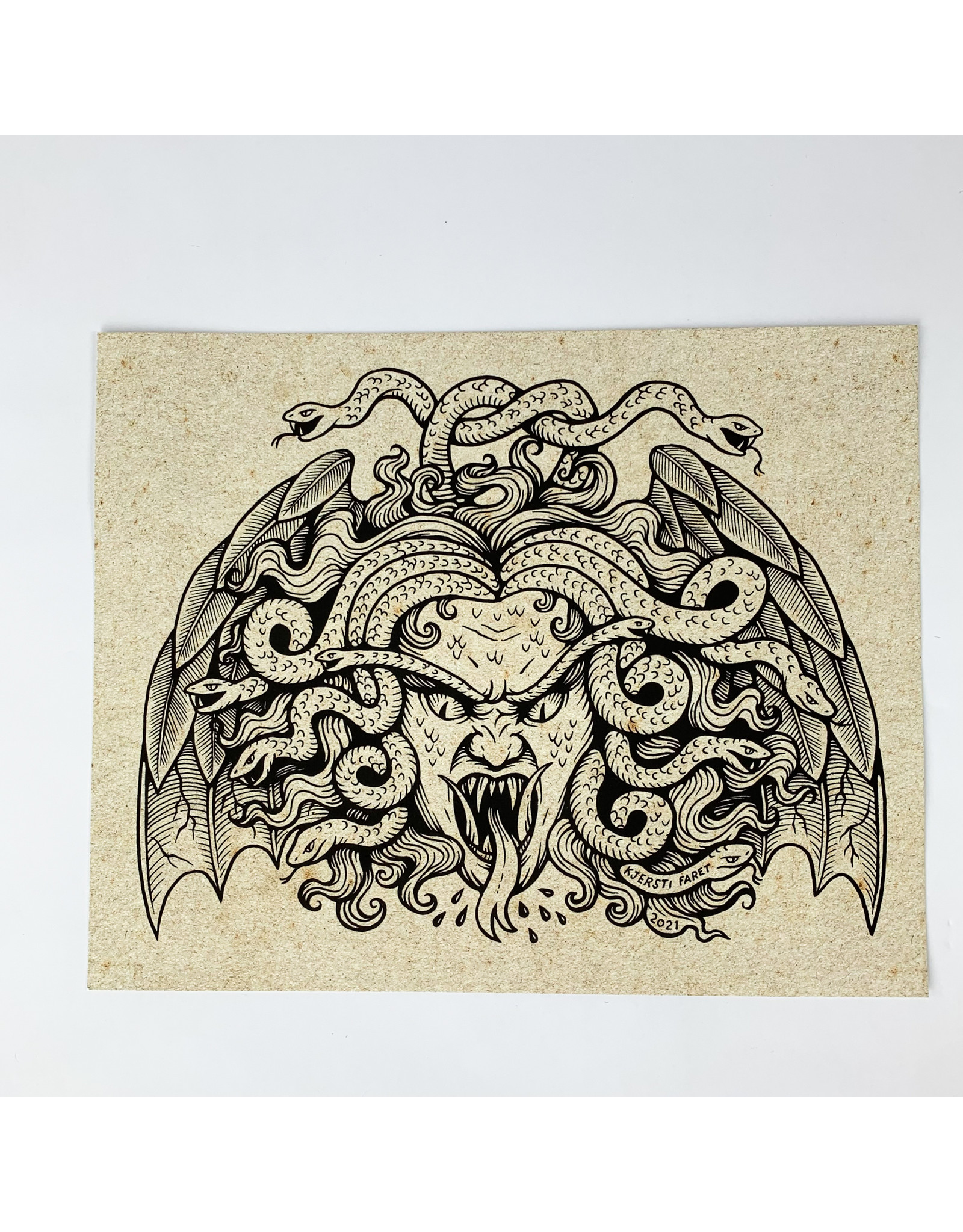 Cat Coven Medusa's Revenge Print