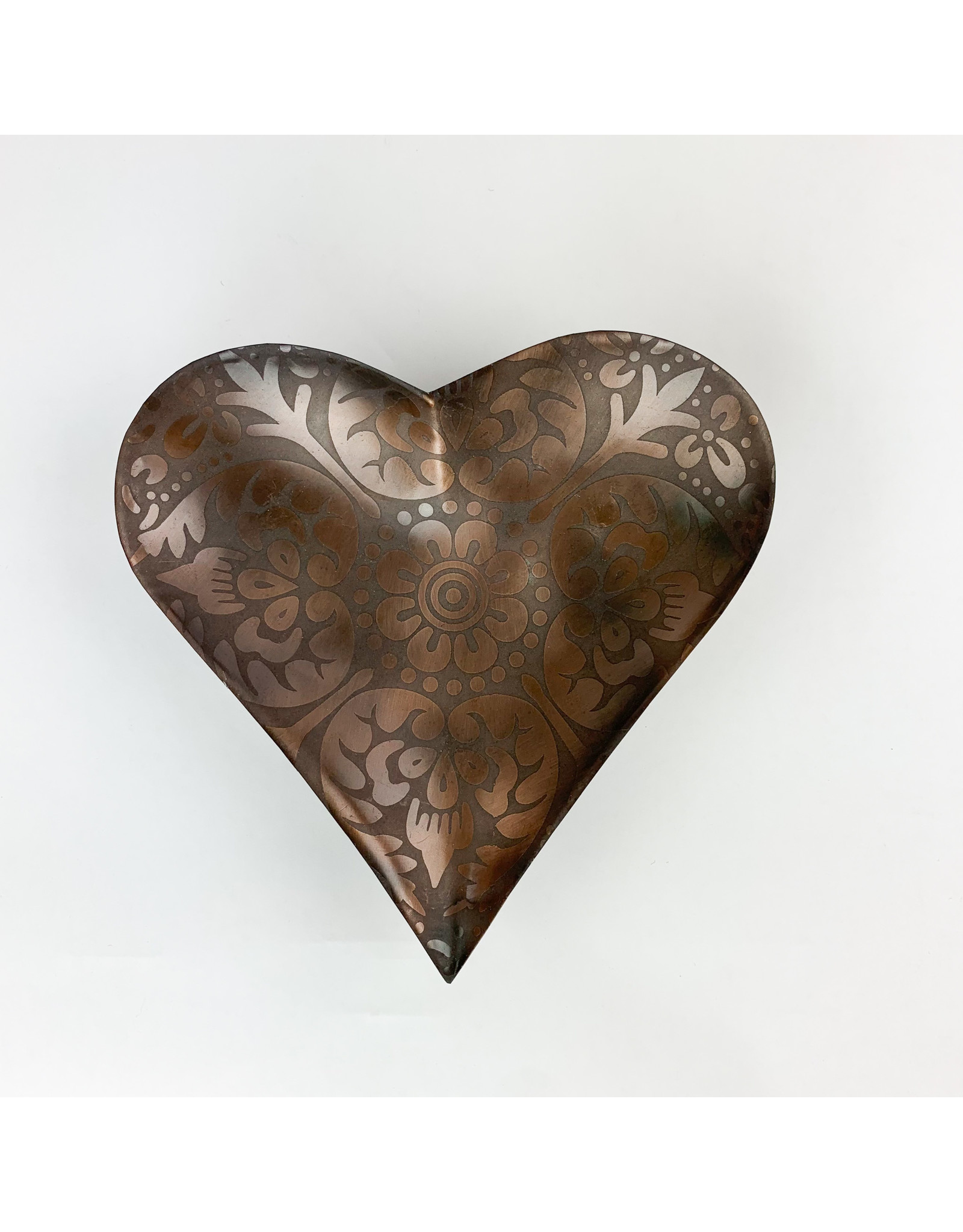 Creative Co-Op Metal Heart Large