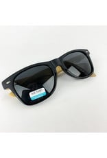 Blue Planet Sunglasses Classic Matte Onyx Bamboo