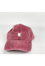 Mill City Made LLC MN Hat Burgundy