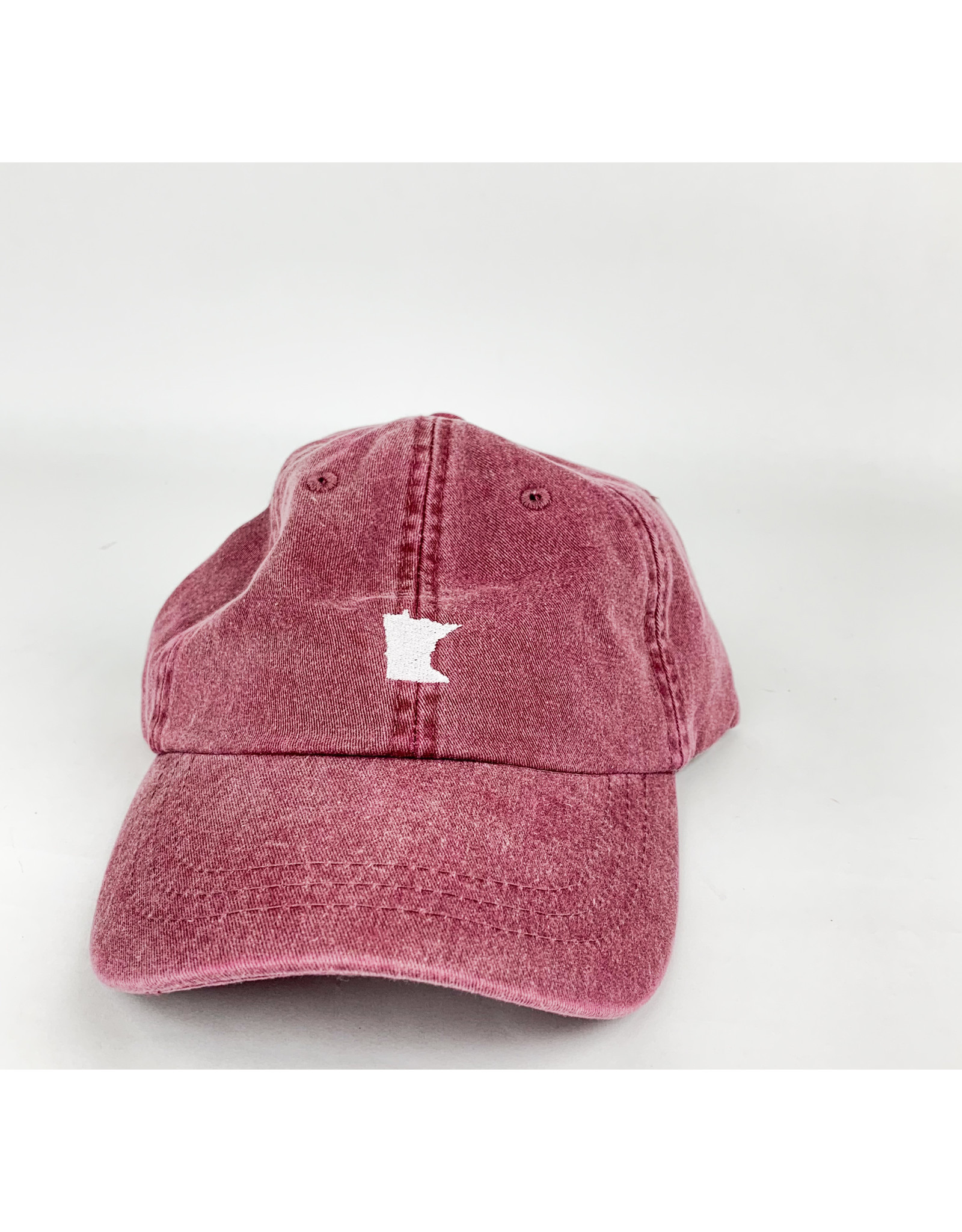 Mill City Made LLC MN Hat Burgundy
