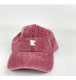 Mill City Made LLC MN Hat Burgundy