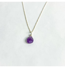Simple Silver and Amethyst - Consignment