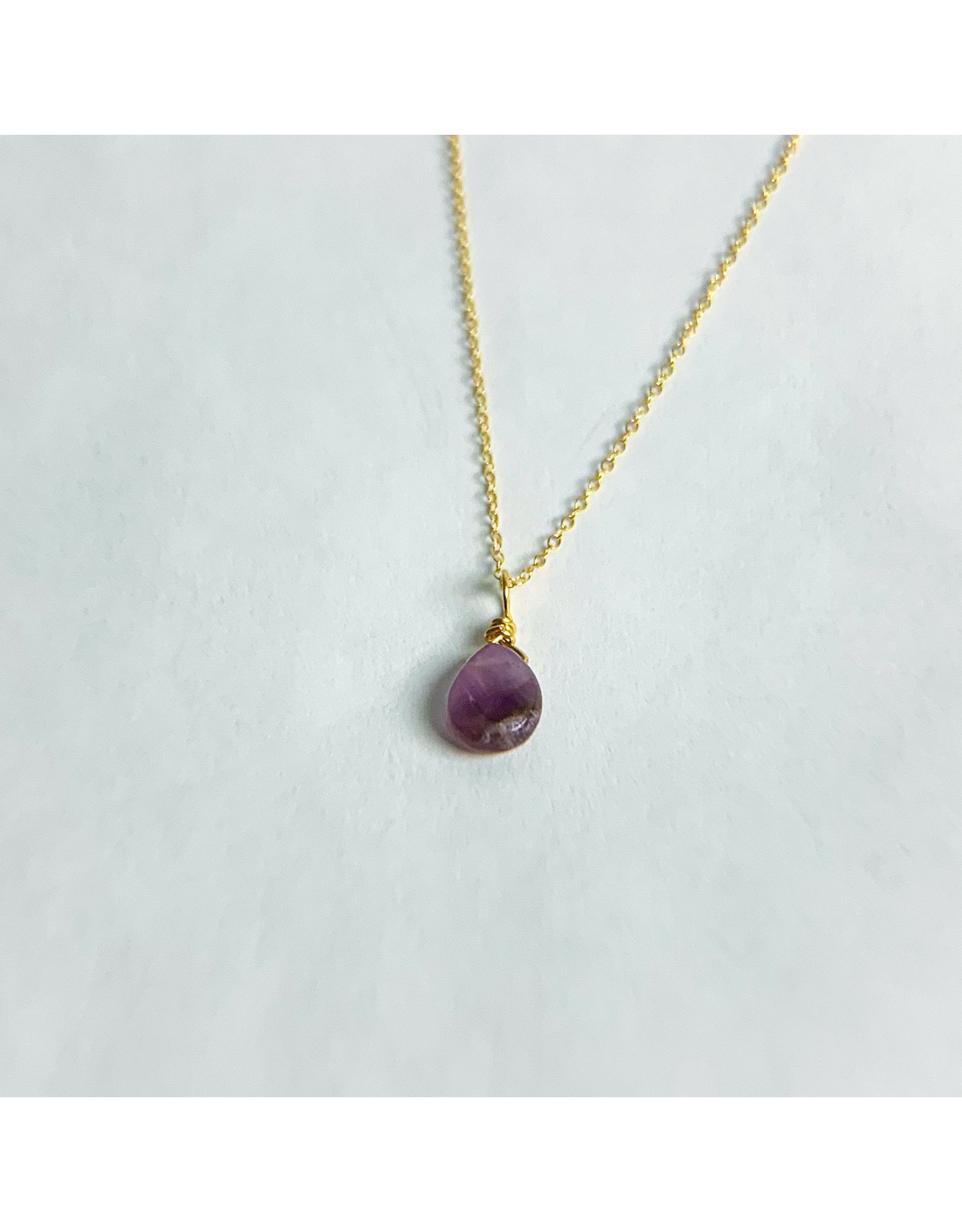 Simple Gold and Amethyst - Consignment