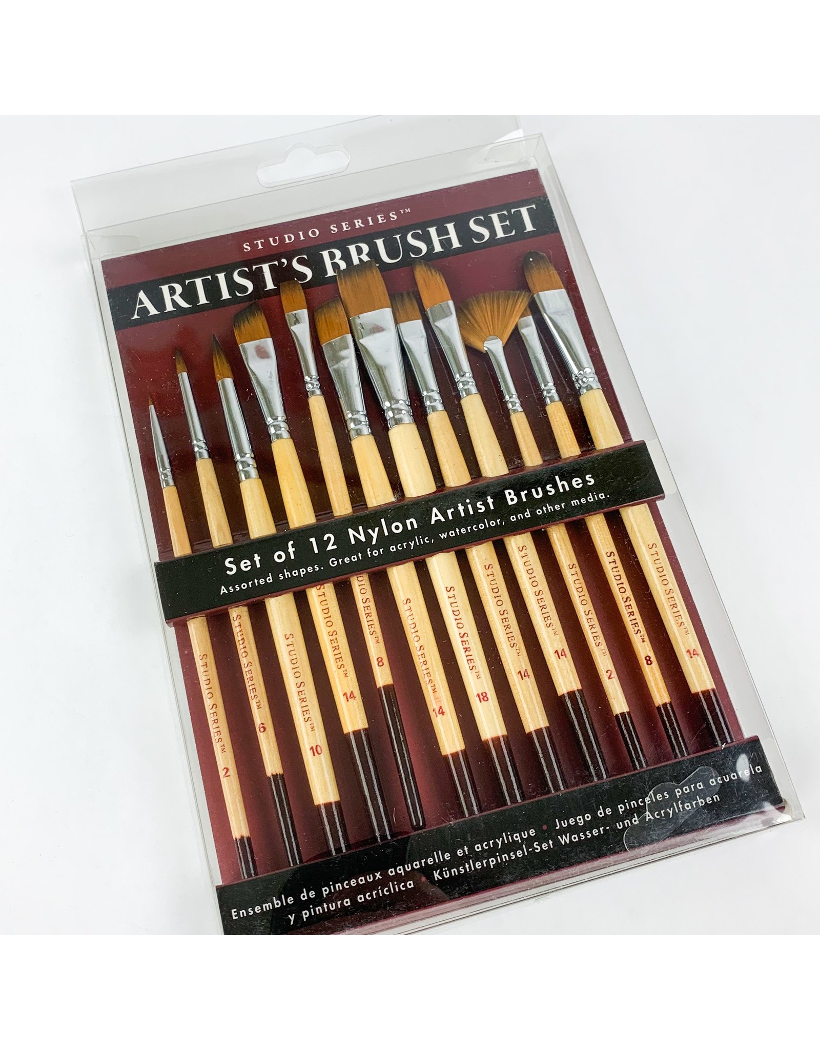 Peter Pauper Press Studio Series Artist paintbrush set