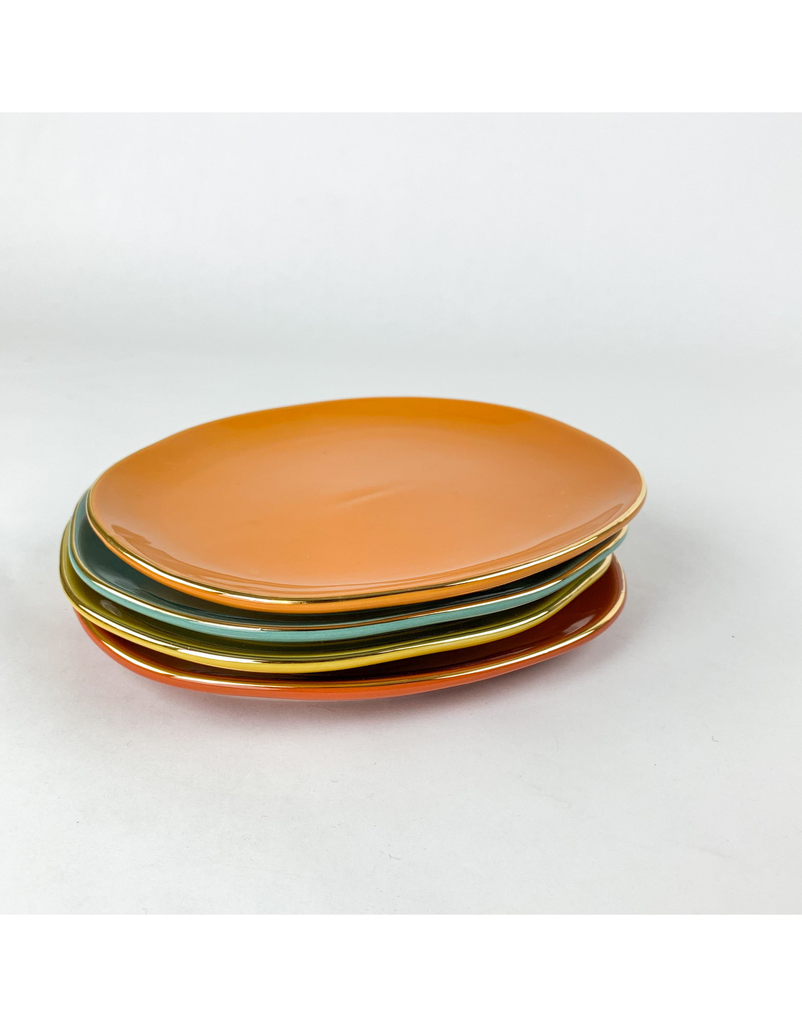 Now Designs Pebble Plates Dune Set of 4
